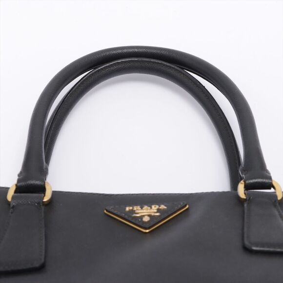 PRADA Saffiano Lux Leather 2way handbag Black BN2274 - Picture 11 of 16